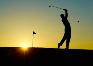 Golf s přáteli